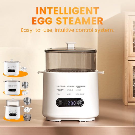🥚Mini Multi-Functional Egg Cooker Set with Smart Touch Panel