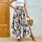 Women's Irregular Print Skirt