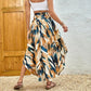 Women's Irregular Print Skirt