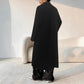 Women's Stylish Solid-Colored Overcoat