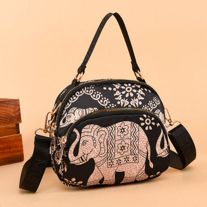 Women's Fashionable Print Crossbody Bag