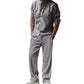 Men's Casual Breathable Shirt and Pants Set