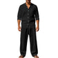 Men's Casual Breathable Shirt and Pants Set