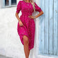 Women’s Floral Puff Sleeve Dress