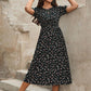 Women’s Floral Puff Sleeve Dress
