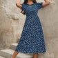 Women’s Floral Puff Sleeve Dress