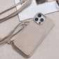 Practical Strap-Equipped Wallet Phone Case