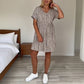 Women's Casual V-Neck Short Sleeve Dress
