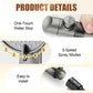 Powerful High-Flow Pressure Boost Shower Head