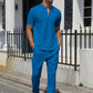 Men’s Summer Quarter-Zip Tracksuit Set