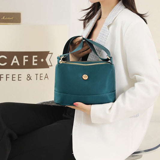 Minimalist Large-Capacity Nylon Shoulder And Crossbody Bag