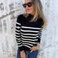 💥Hot Sale🔥Women's Striped Knit Sweater