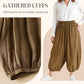 High Waist Loose Lantern-Style Pants