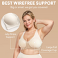 Seamless Front Closure Cross Shaping Bra