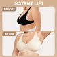Seamless Front Closure Cross Shaping Bra