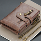 Men's Large Capacity Wallet with Chain