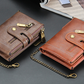 Men's Large Capacity Wallet with Chain
