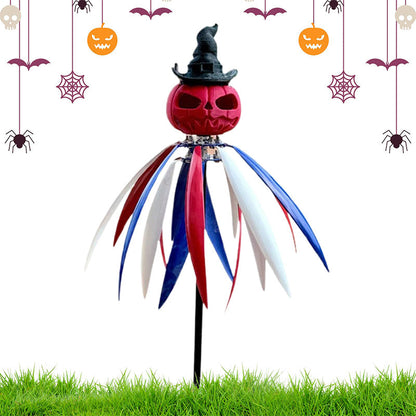 When the jack-o'-lantern lights up🎃, all legends will awaken...👻Pumpkin Wind Spinner for Outdoor