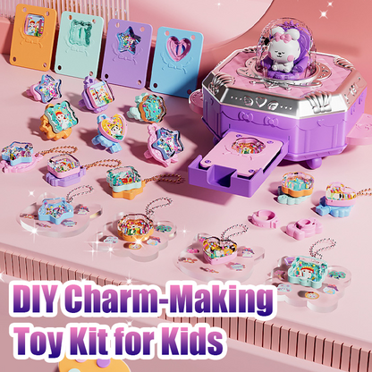 DIY Charm-Making Toy Kit for Kids