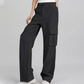 Women's Fashion Solid Color Cargo Pants