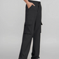 Women's Fashion Solid Color Cargo Pants