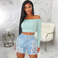 Women’s Sexy Ripped Distressed Denim Shorts