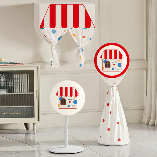 Cartoon Pattern Electric Fan Dust Cover