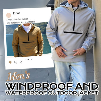 Men's Windproof and Waterproof Outdoor Jacket （Free Shipping）