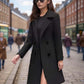 Women's Classic Mid-Length Elegant Coat