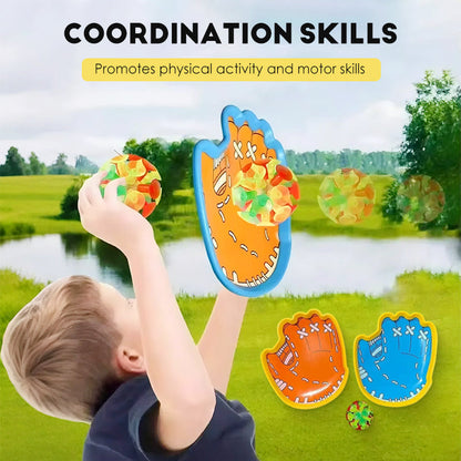 Children's Toss & Catch Suction Ball Game Set