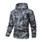 Men's Camouflage Hooded Jacket with Multi-Pocket