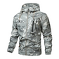 Men's Camouflage Hooded Jacket with Multi-Pocket