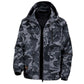 Men's Camouflage Hooded Jacket with Multi-Pocket