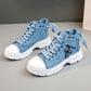 Women's Casual Chunky-Soled Canvas Shoes