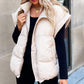 Women's Thick Warm Solid Color Vest