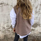 Women's Casual V-Neck Knit Sweater Vest