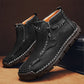 Men's Fashion Retro Zipper Detail Ankle Boots