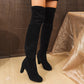 💗LAST DAY PROMOTION - 50%OFF💗Elegant Faux Suede Over The Knee Boots