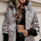 ❄️Winter Hot Sale 49%OFF:🧥 Women's Hooded Patchwork Cotton Jacket for Autumn & Winter