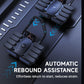 Auto Rebound Ab Wheel Roller with Elbow Support