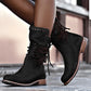 Women’s Vintage Side Lace-Up Boots