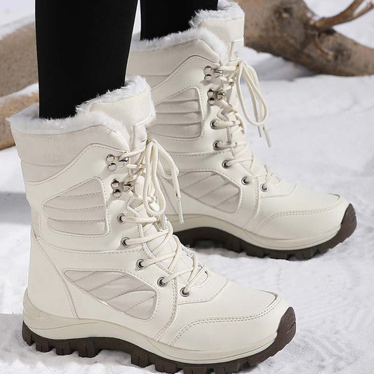 💥Bestsellers 50% Off-Women’s Warm Ankle-High Lace-Up Snow Boots