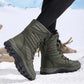 💥Bestsellers 50% Off-Women’s Warm Ankle-High Lace-Up Snow Boots