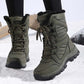 💥Bestsellers 50% Off-Women’s Warm Ankle-High Lace-Up Snow Boots