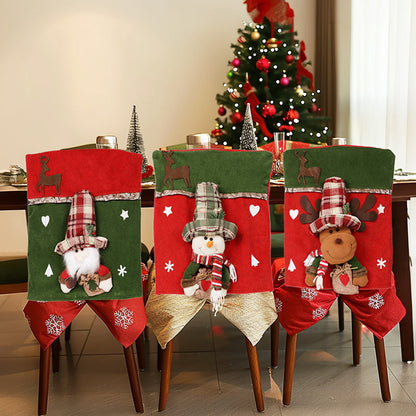 Cute Christmas Chair Cover