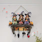 Spellbinding Halloween Witches Wall Decor With Hooks