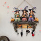 Spellbinding Halloween Witches Wall Decor With Hooks