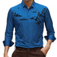 Men’s Classic Oriental Landscape Thermal Shirt
