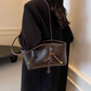 Women's Vintage PU Leather Shoulder Bag