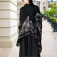 Women's Fall Winter Open Front Poncho
